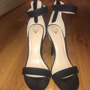 Black high heels